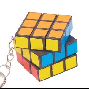 Mini Rubik’s Cube Toy Keychain